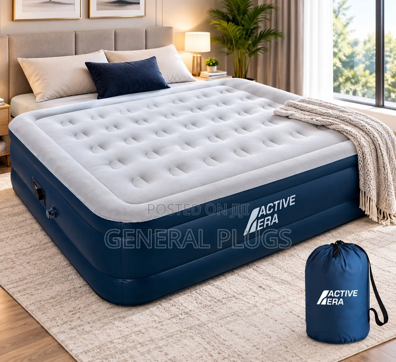 Strong Automatic Pump Air Mattress Great for Your Homes Sleepovers