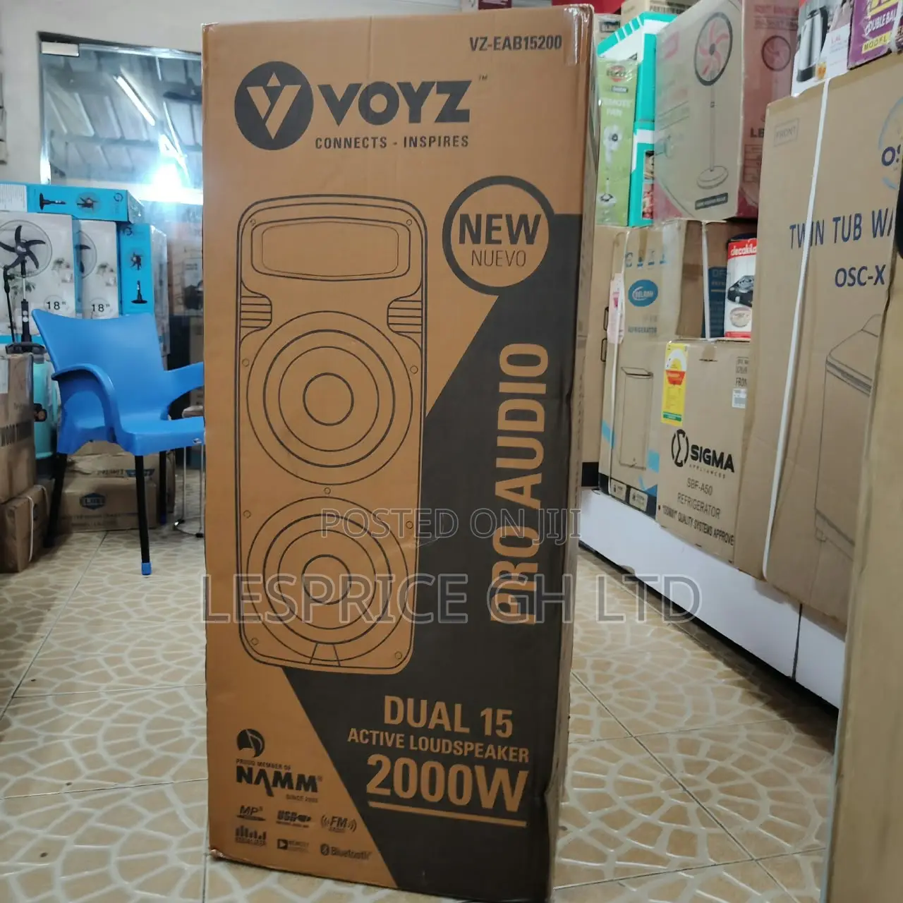 Promotion Promotion on Our Allnew 2000W Voyz Bluetooth Speakers