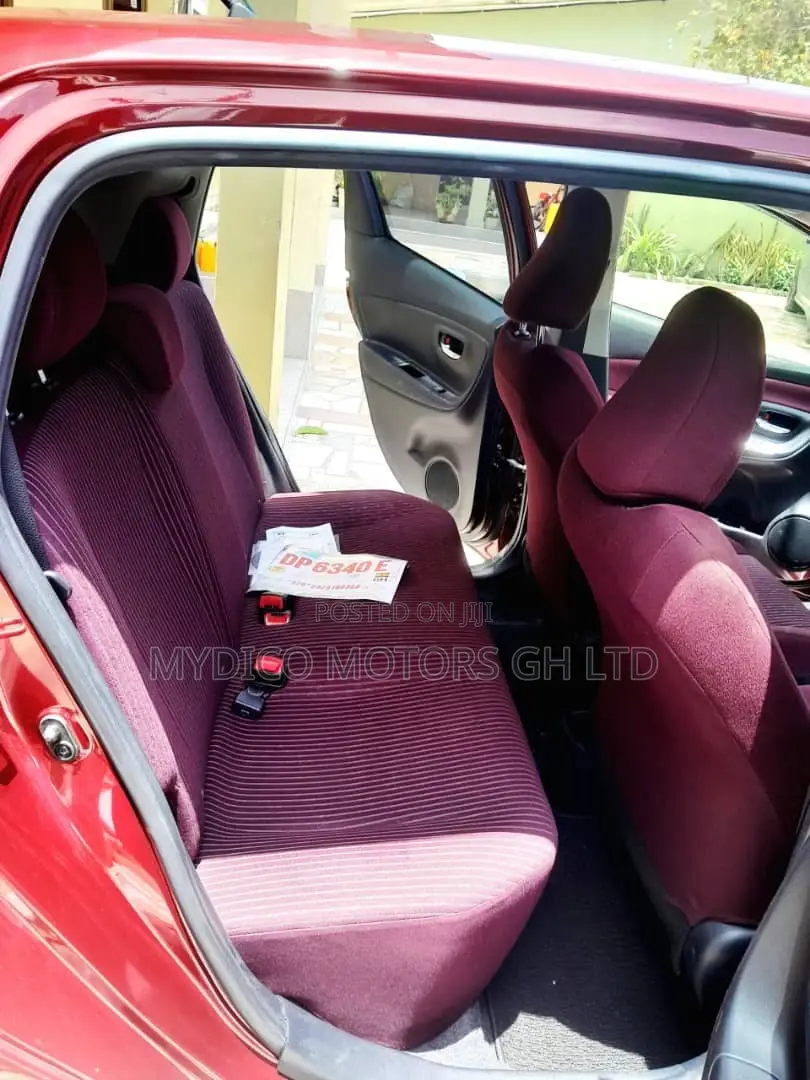 Toyota Vitz 1.3 AWD 3dr 2015 Red