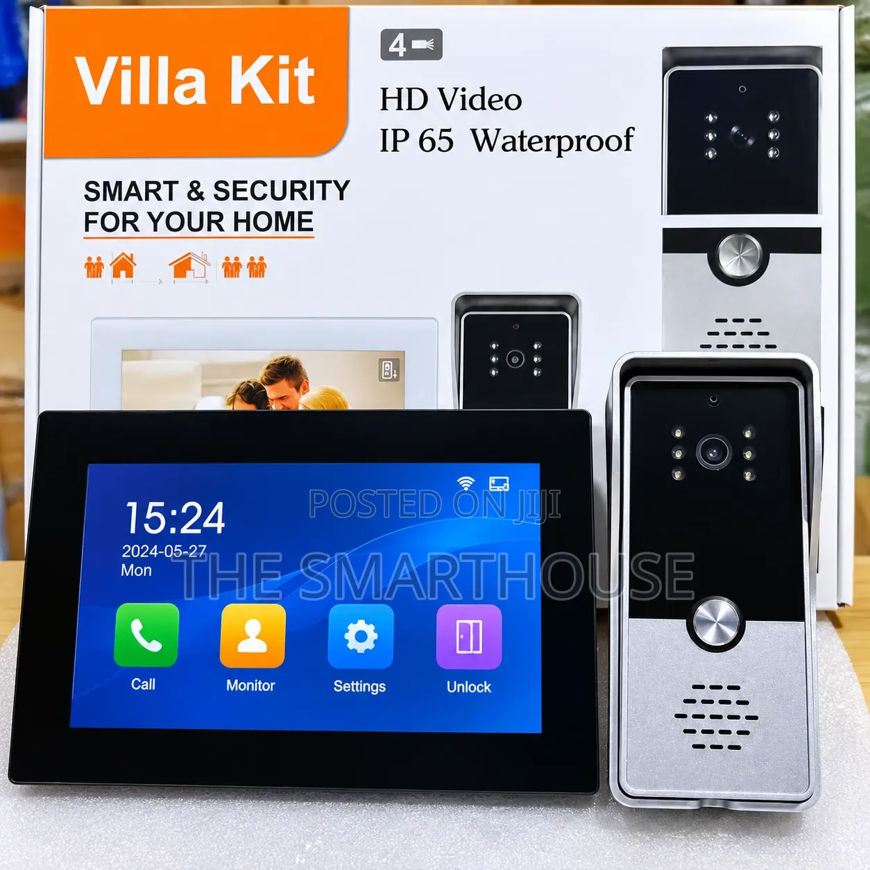 Smart Touch-Screen Video Gate Bell