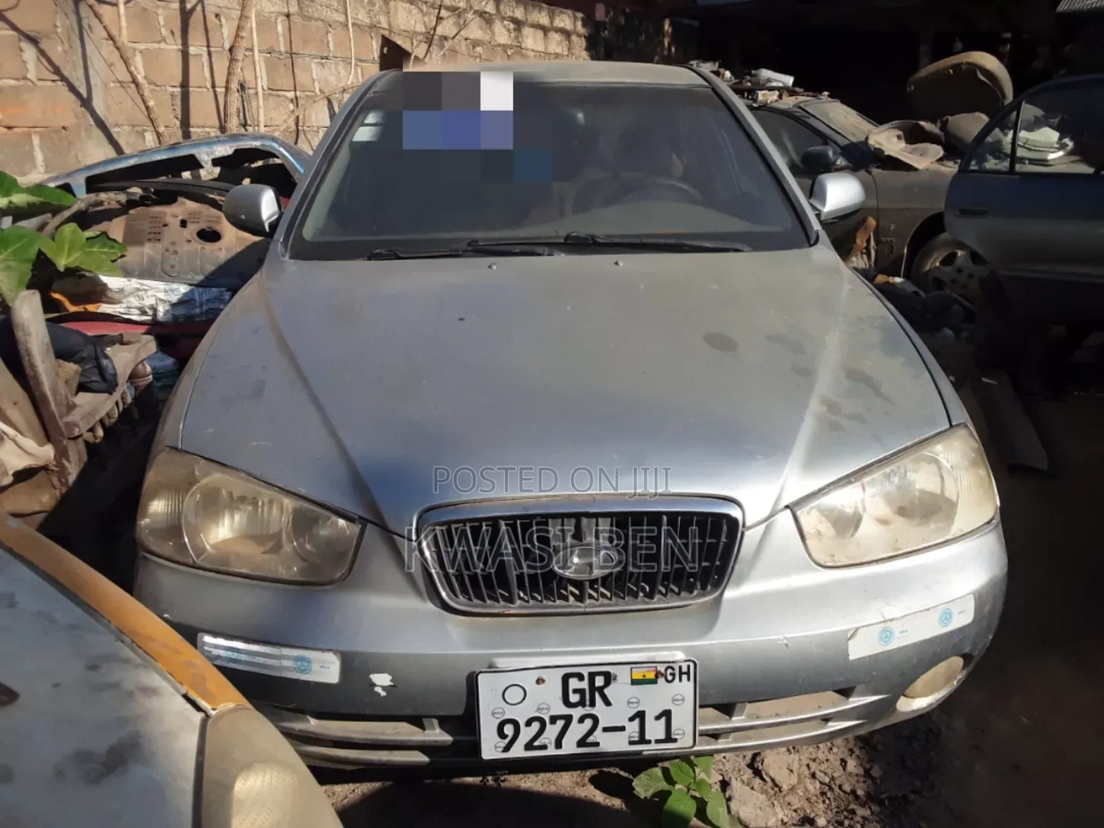 Hyundai Elantra 2004 Gray
