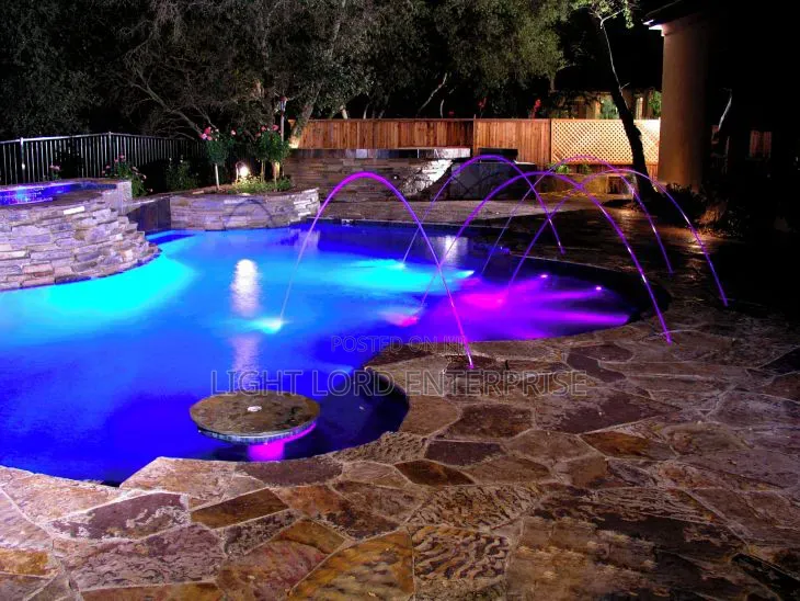Aquatic Water Swimming Pool Light With Remote/Power Supply 12v/18w