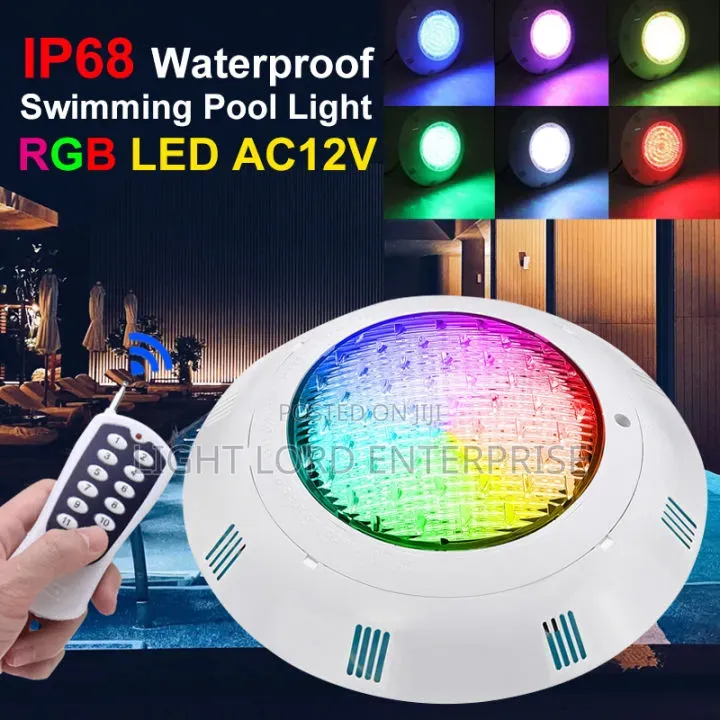 NGBBFF Pond Underwater Pool Light Muiti Color Complete Set