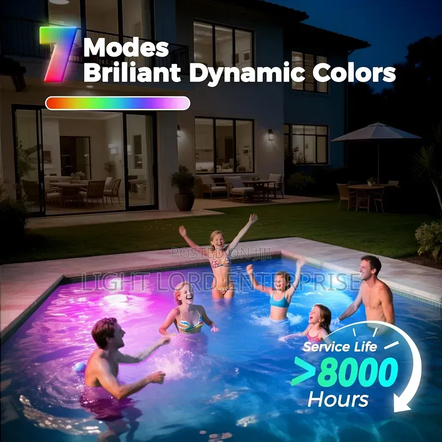 Enlightened Ur Space Muiti Color Pool Light Full Set