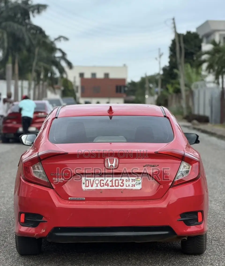 Honda Civic EX Sedan 2018 Red