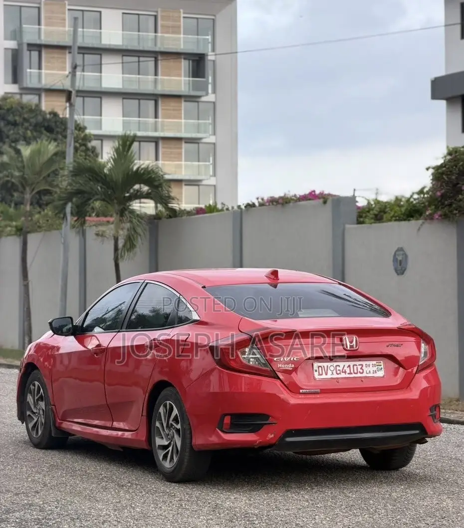 Honda Civic EX Sedan 2018 Red