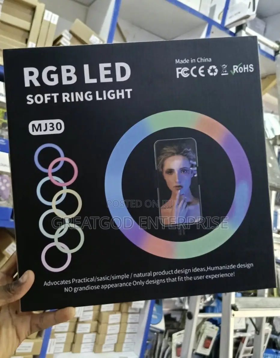 12 Inches RGB LED Soft Ring Light
