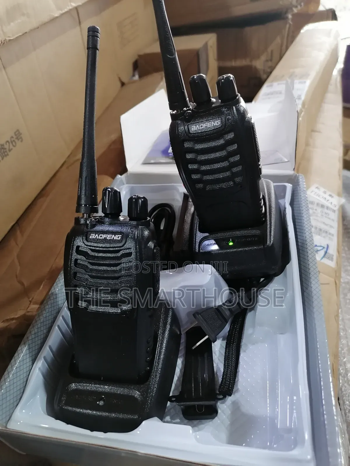 Smart Two-Way Walkie Talkie Set — Long-Range Communication