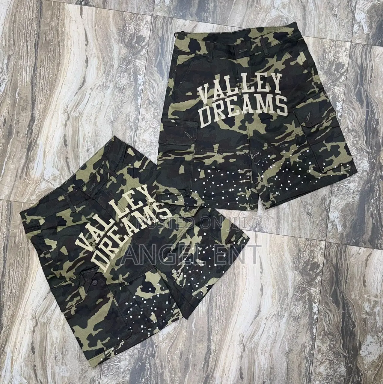 Rick Owens X Valley Dreams Army Shorts Available(Location:Adum Kumasi)