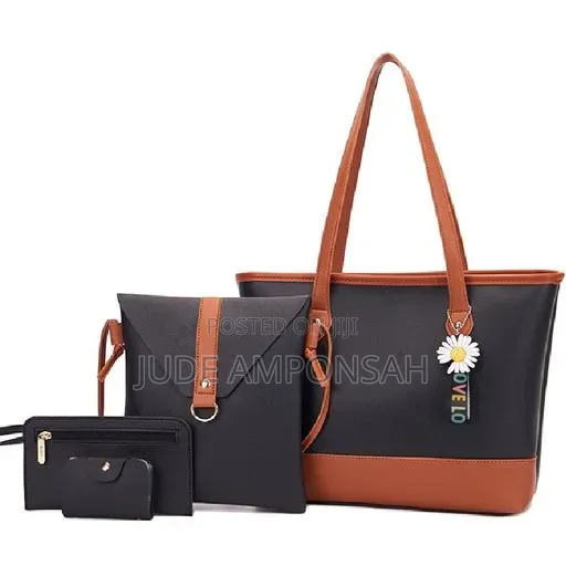 Fashion 4 PCS Ladies' Tote Handbag