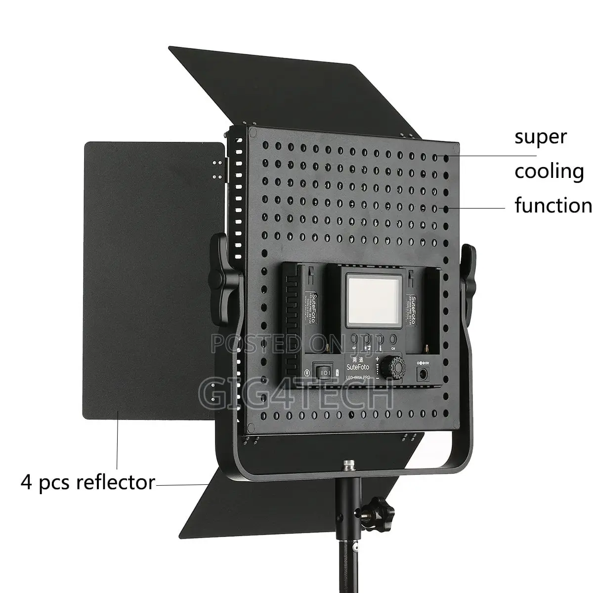 Sutefoto LED 660AS Pro Led Light Bi-Color Sudio Light