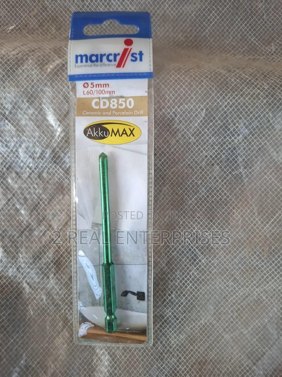 Marcrist AkkuMAX CD850 Precision Ceramic and Porcelain Drill Bit