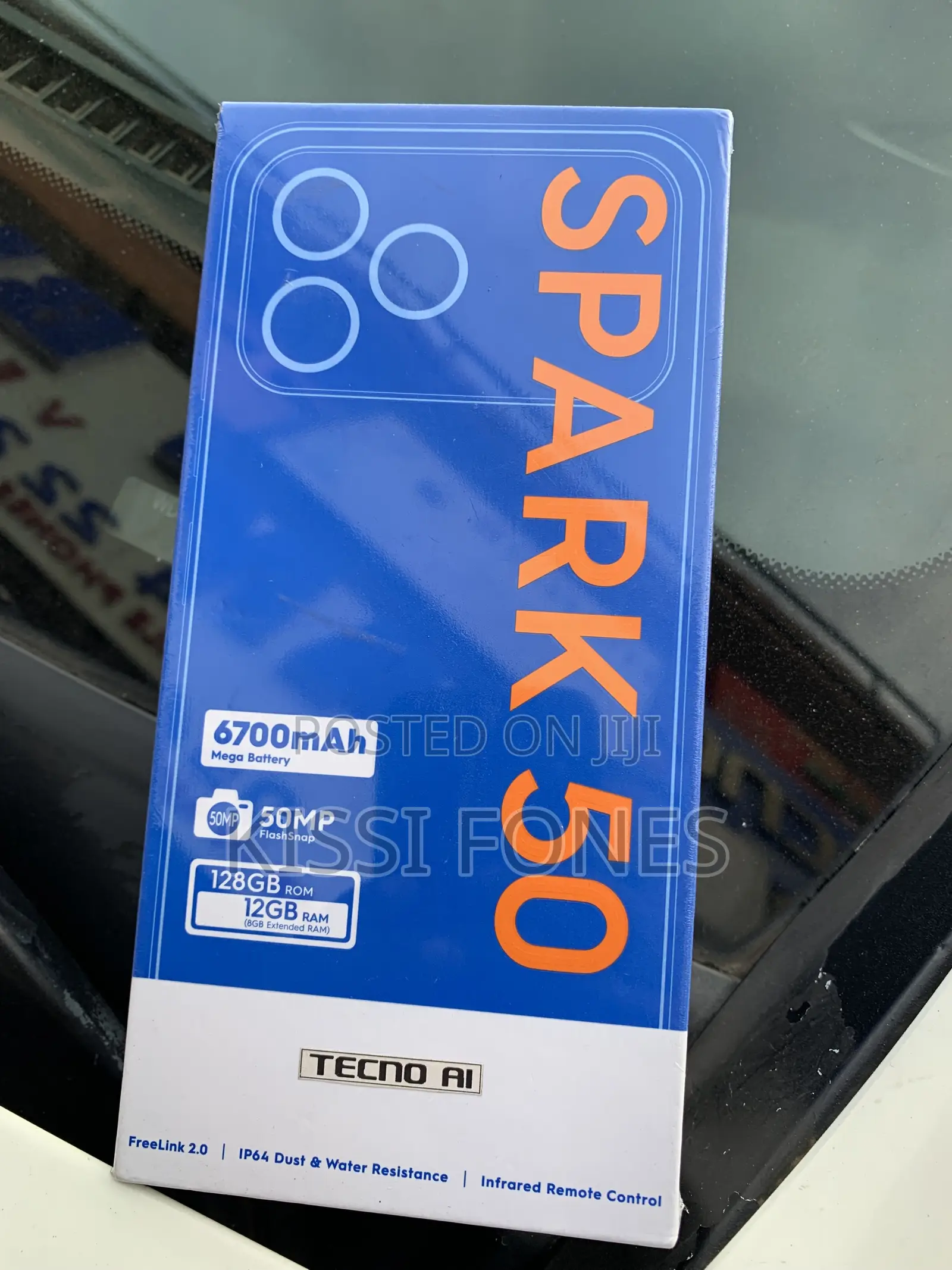 New Tecno Spark 50 128 GB Gray