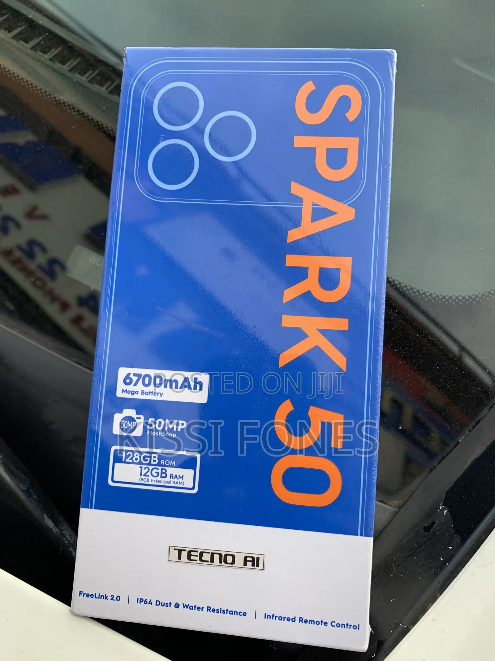 New Tecno Spark 50 128 GB Gray