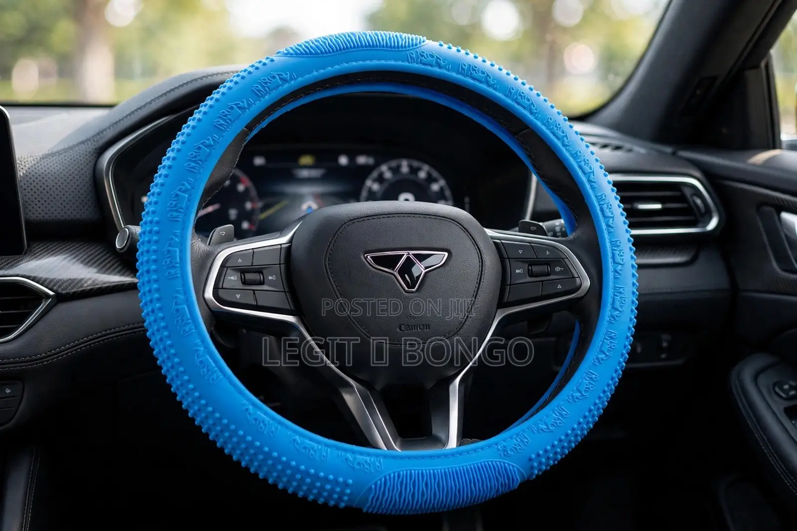 Silicon Rubber Steering Cover Pastiche Type - Flexible!