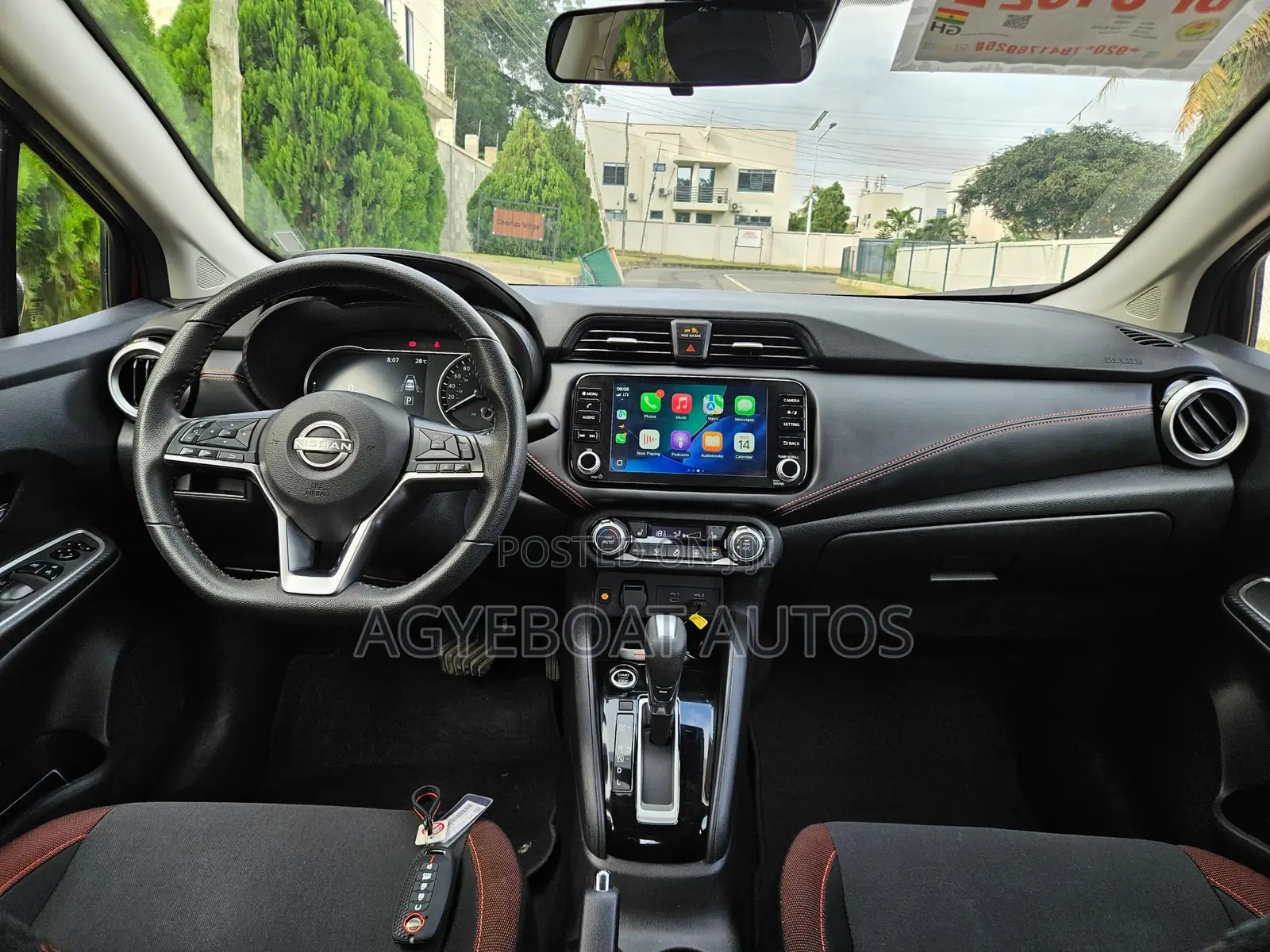 Nissan Versa SR 2024 Burgundy