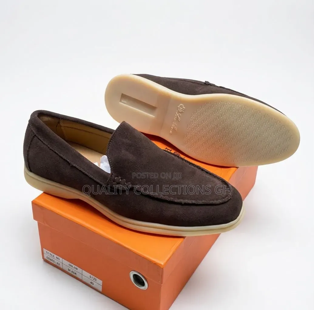 Authentic Suede Loafers