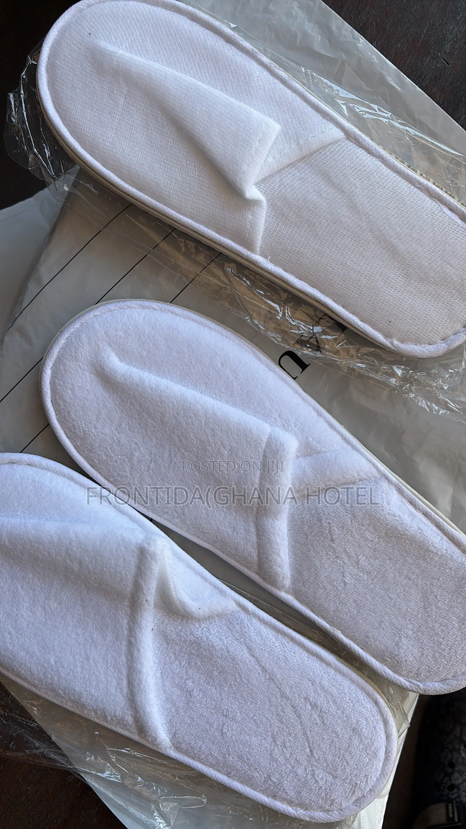 Guest Cotton Slippers for Hotels, Airbnbs, Guesthouses Etc(8mm ,6mm )