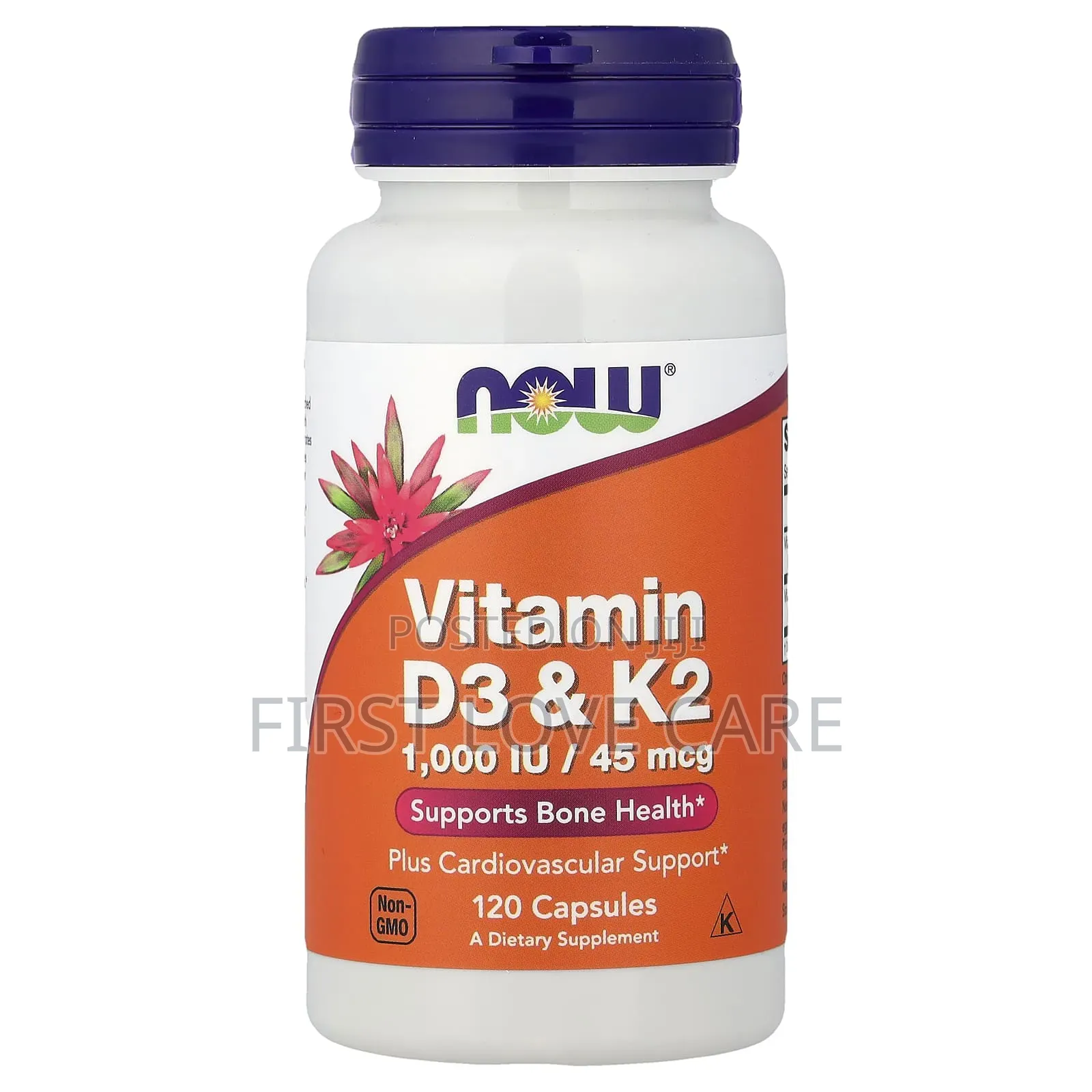 NOW Vitamin D3 Capsules
Supports Bone Health
120 Cap