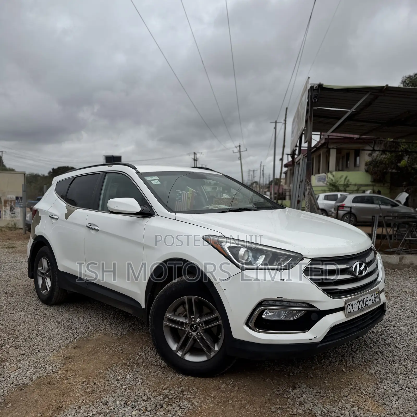 Hyundai Santa Fe SE AWD 2017 White