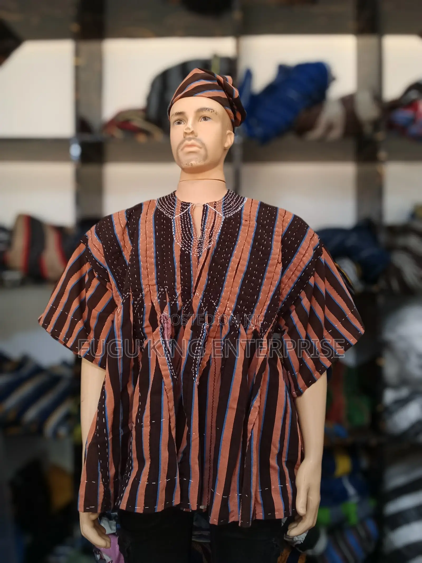 Men Smock Very Neatly Weaved
