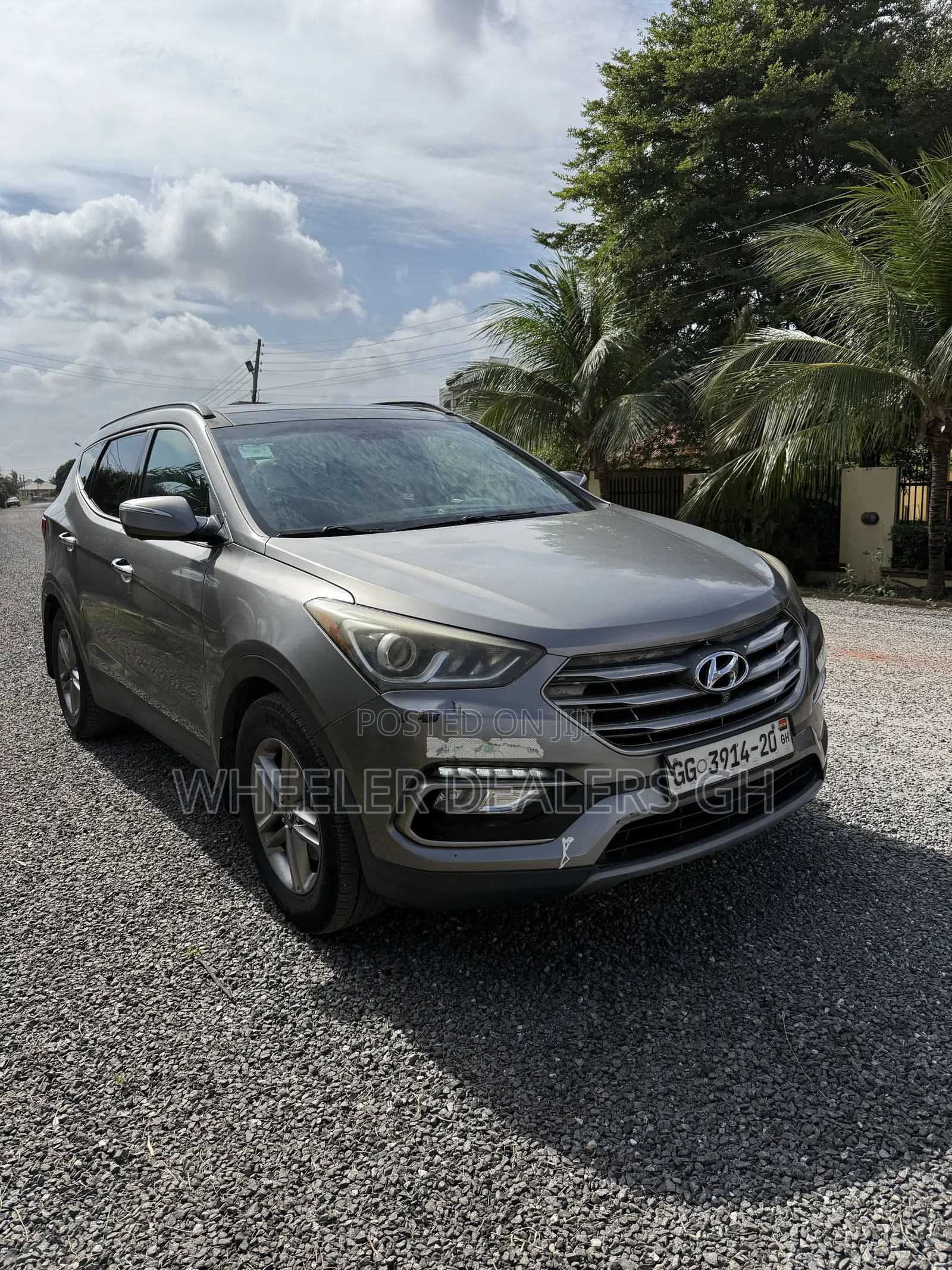 Hyundai Santa Fe Limited AWD 2017 Gray