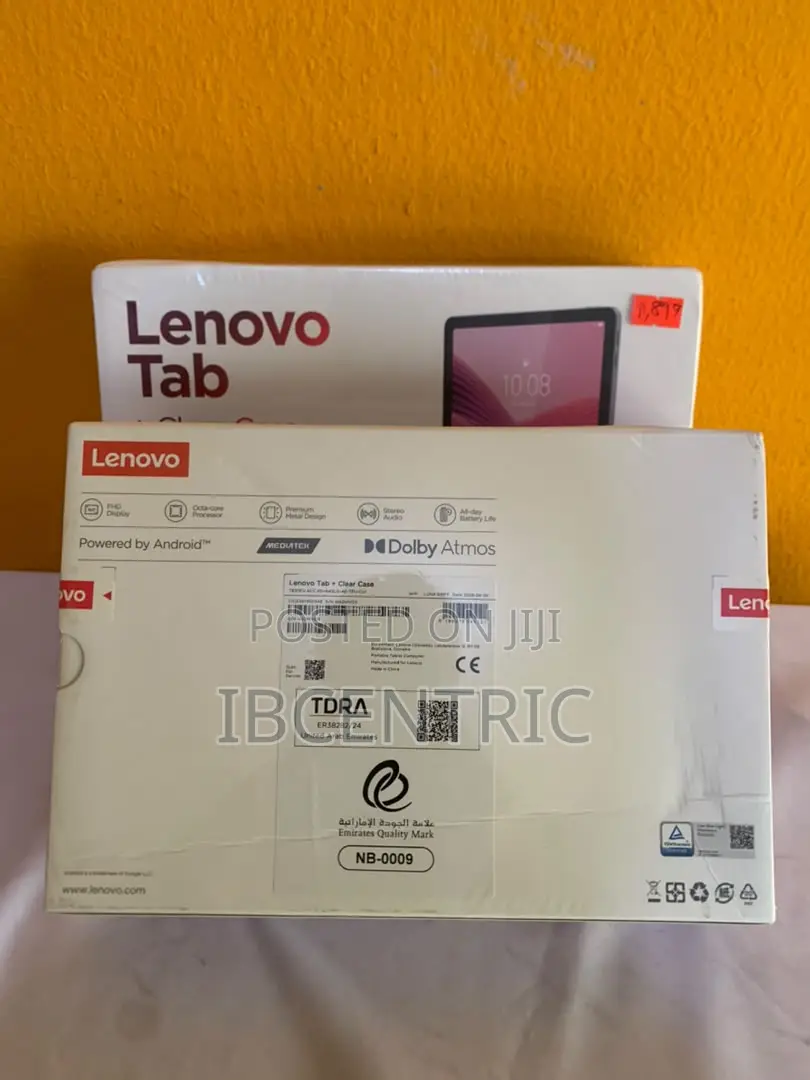 New Lenovo Smart Tab M10 HD Wi-Fi 4 GB Black