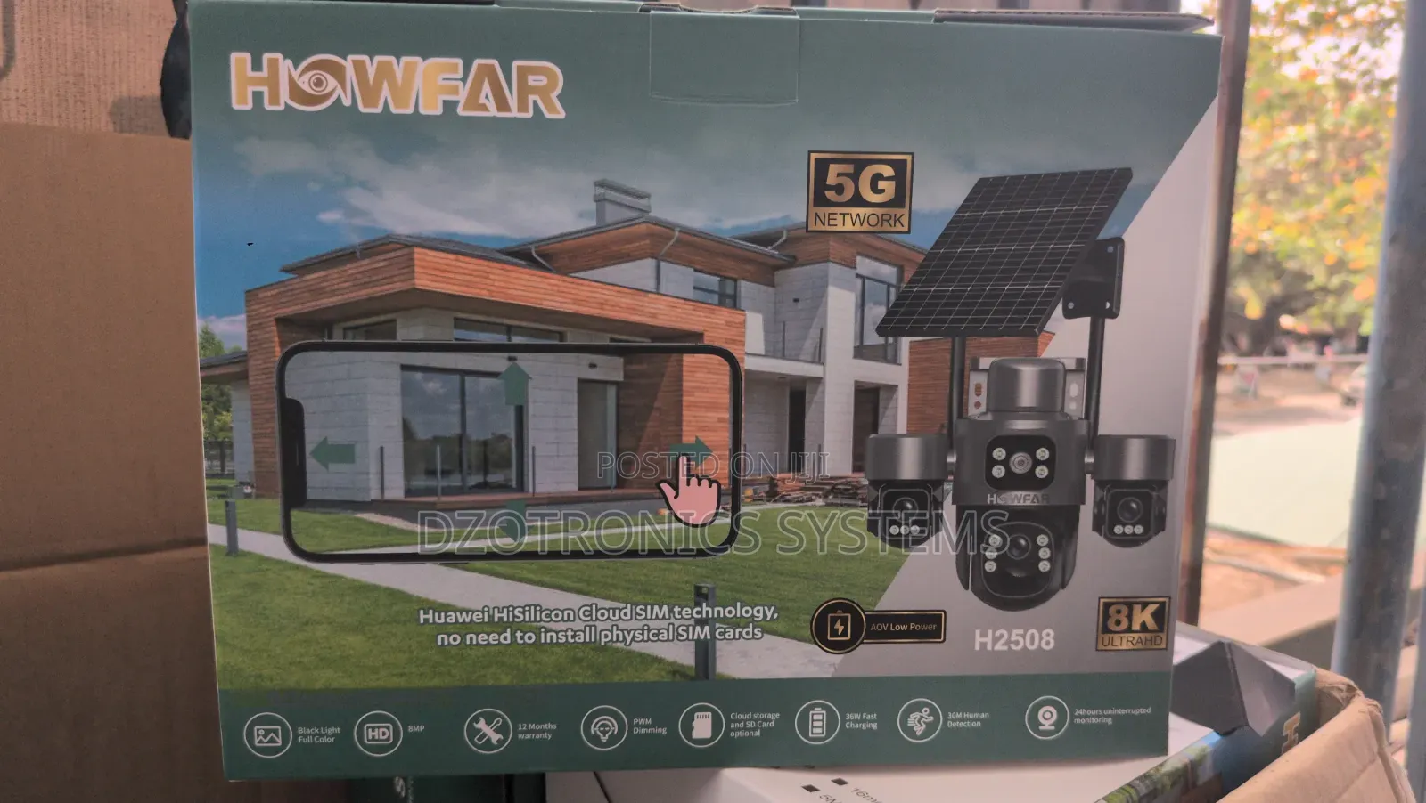 HD Outdoor Solar Smart Security Camera
