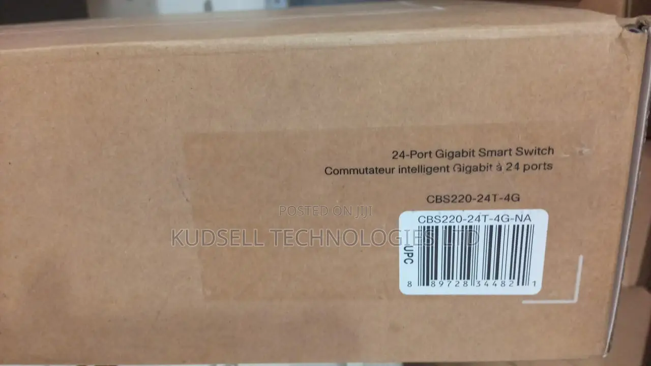 Cisco CBS220-24T-4G Switch, 24xGE+4xSFP/Rack-Mount/Smart Switch