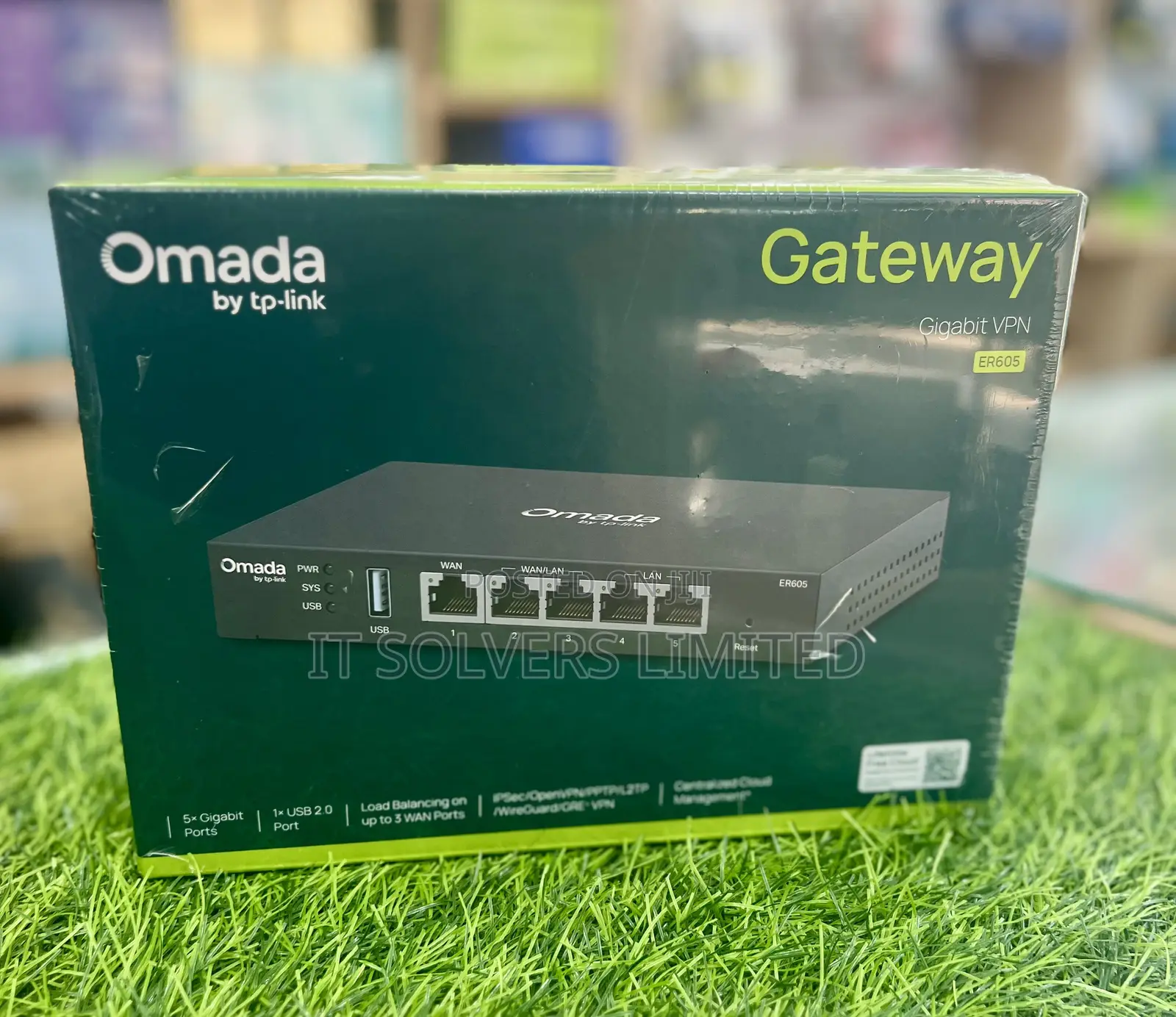 TP-Link Omada Gigabit VPN Router Er-605 Integrated Into Omada