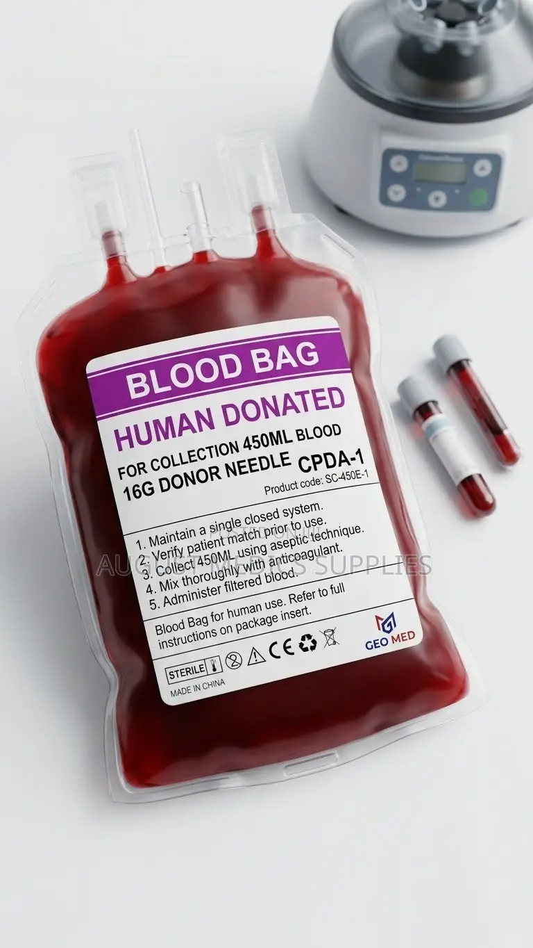 Sterile Blood Collection Bag