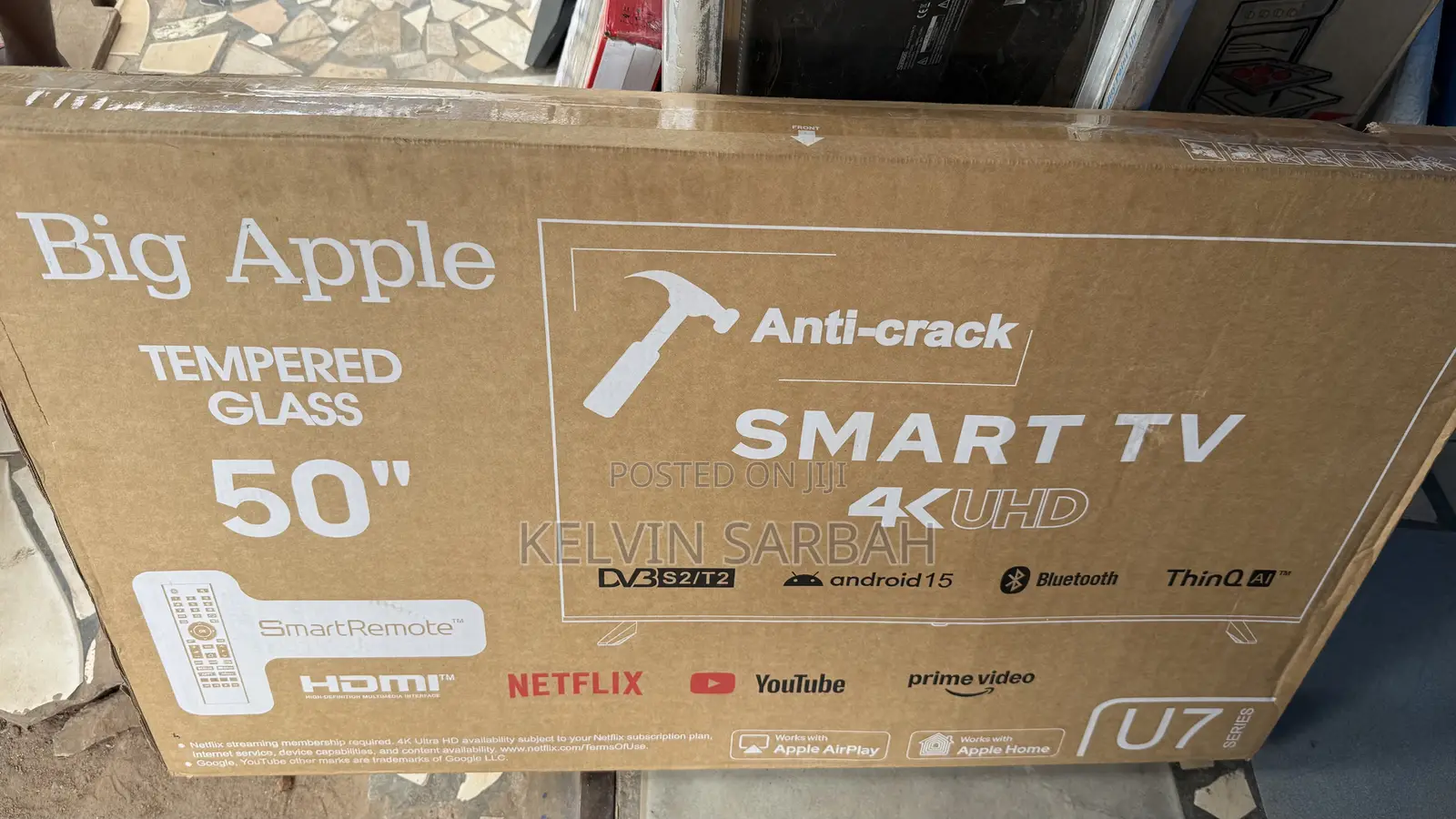 Big Apple 50inch Anti-Crack Smart