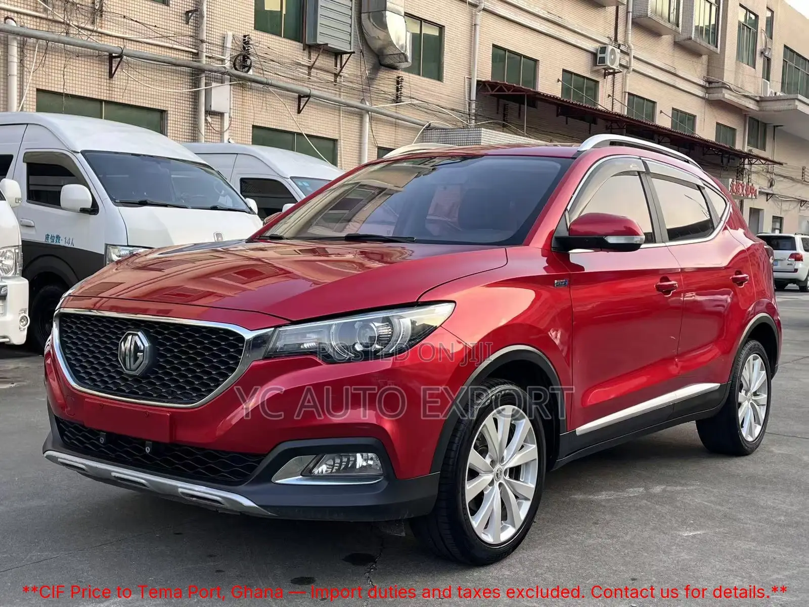 MG ZS 2017 Red