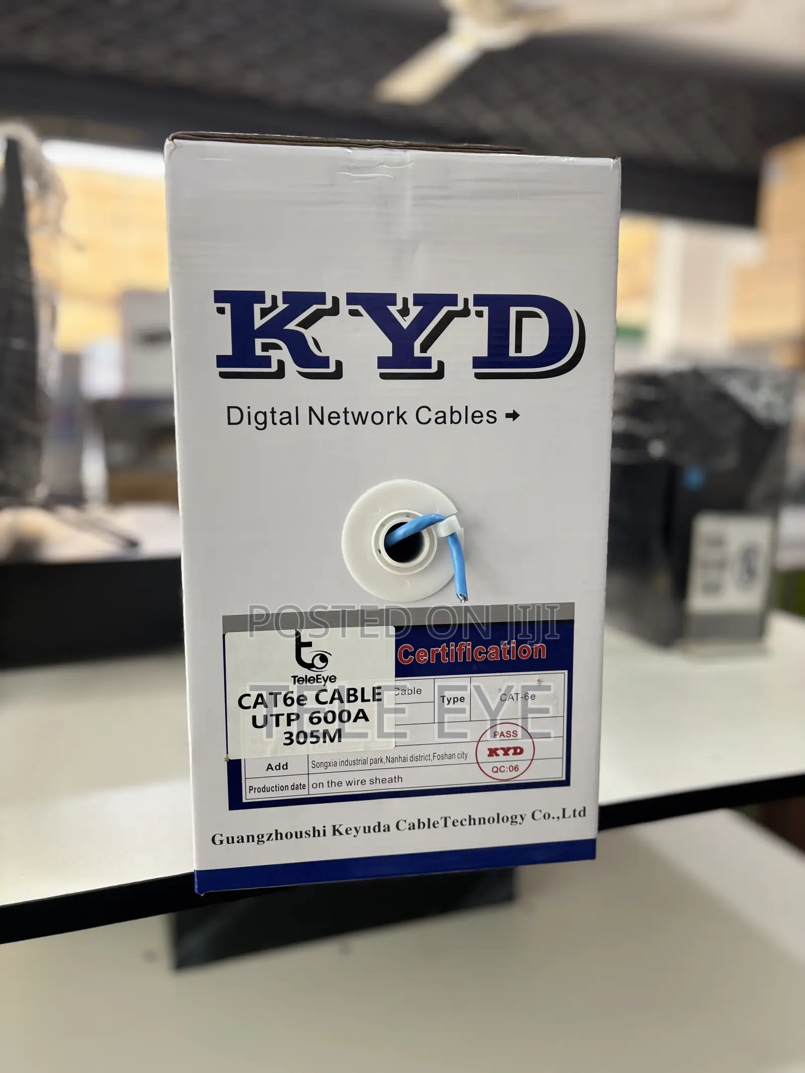 KYD CAT6e Digital Network Cable. 305m