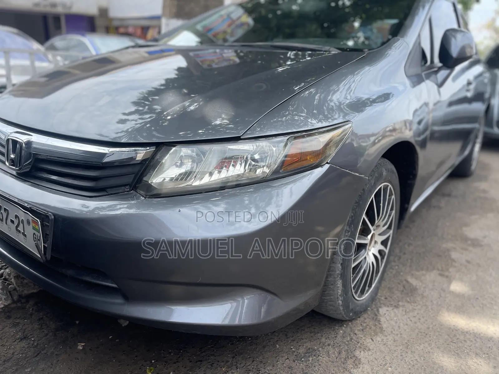 Honda Civic LX Sedan Automatic 2012 Gray