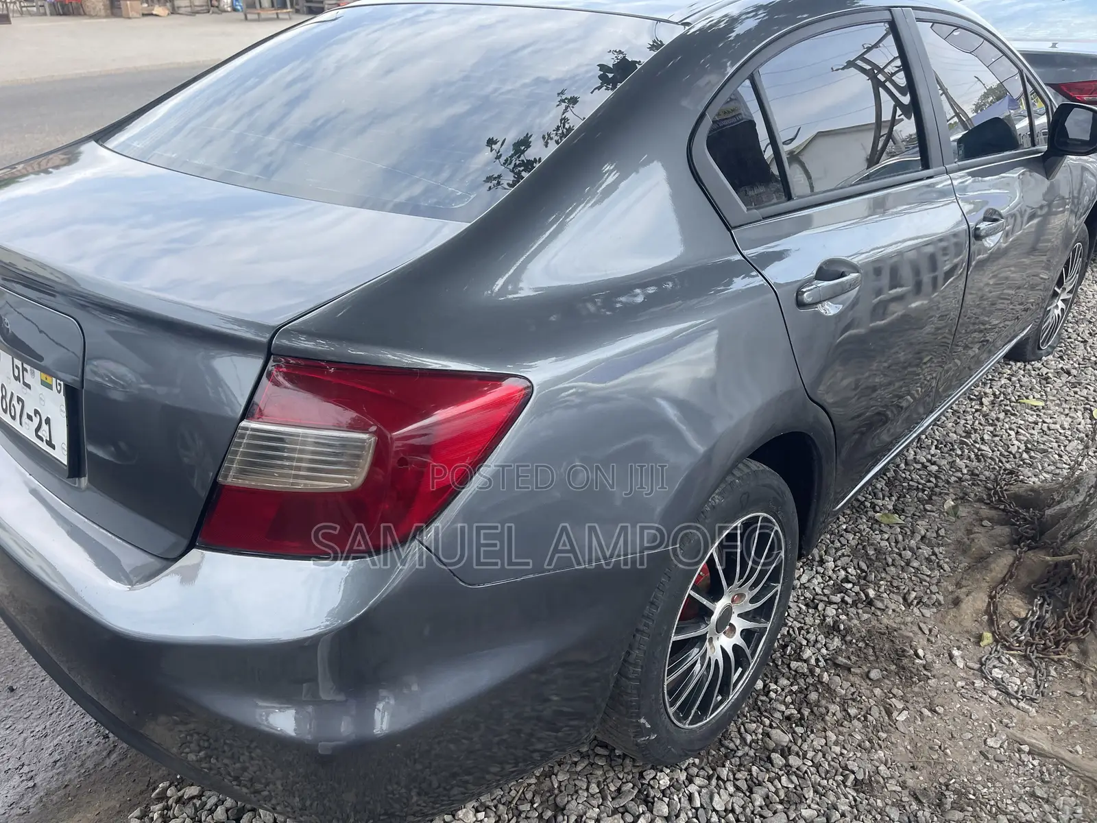Honda Civic LX Sedan Automatic 2012 Gray