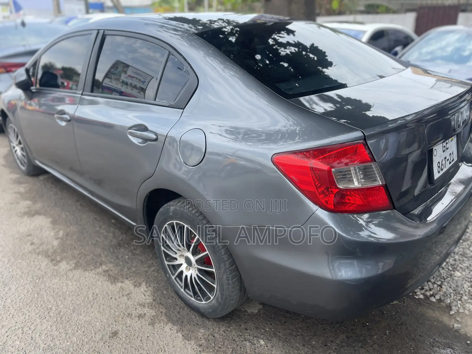 Honda Civic LX Sedan Automatic 2012 Gray