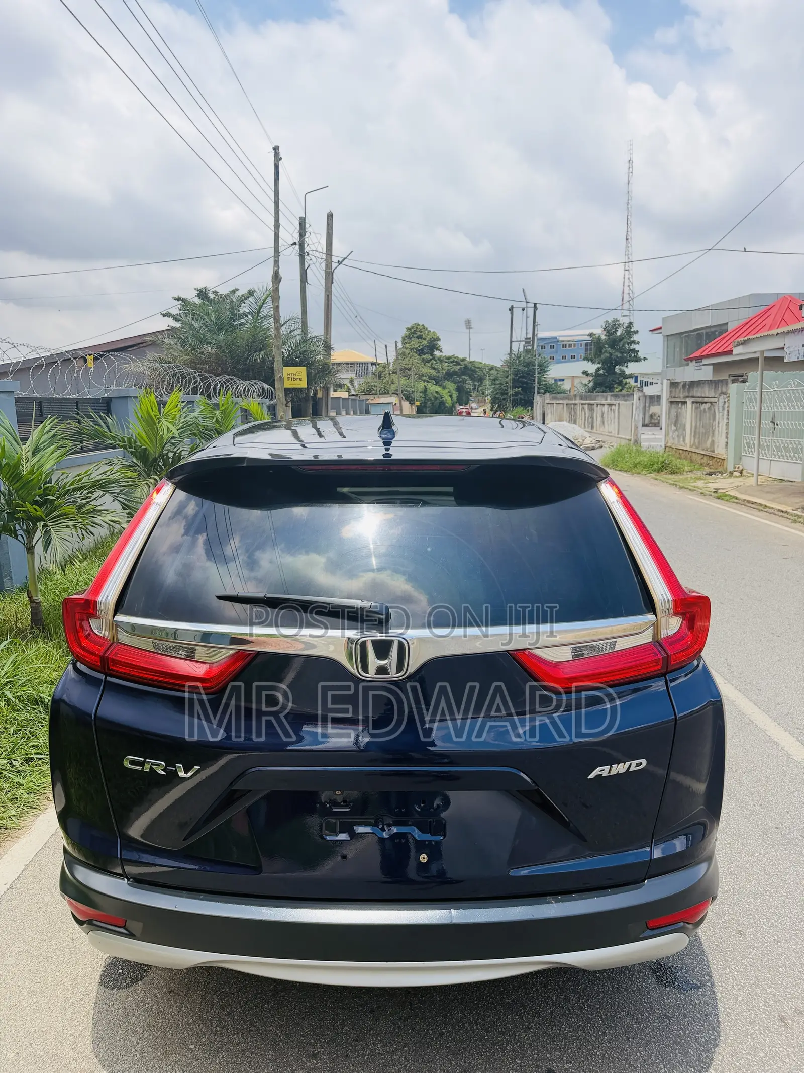 Honda CR-V EX AWD 2019 Blue