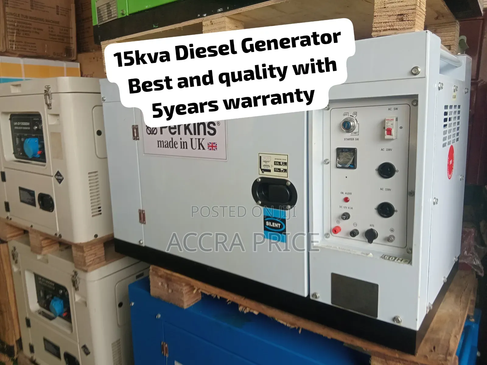 Brand New 15KVA Diesel Generator – Premium Quality, Strong Performance