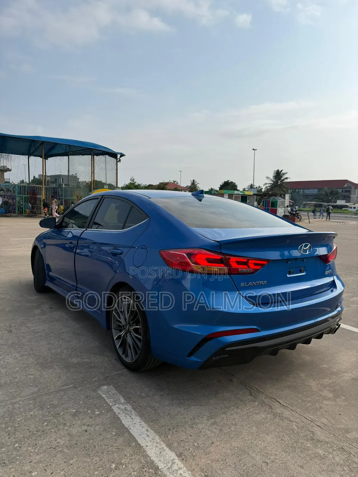 Hyundai Elantra Sport 2018 Blue
