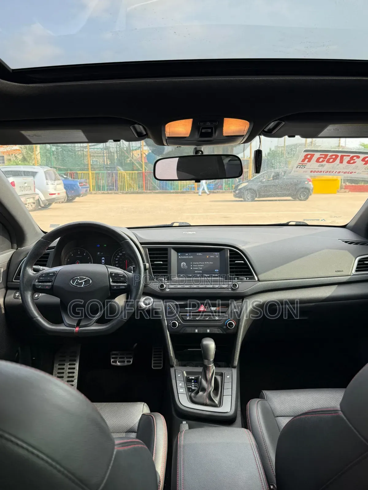 Hyundai Elantra Sport 2018 Blue