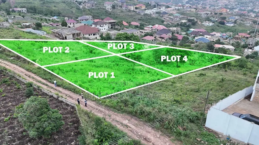 Registered With Land Title Certificate Land at Kwabenya Hills for Sale