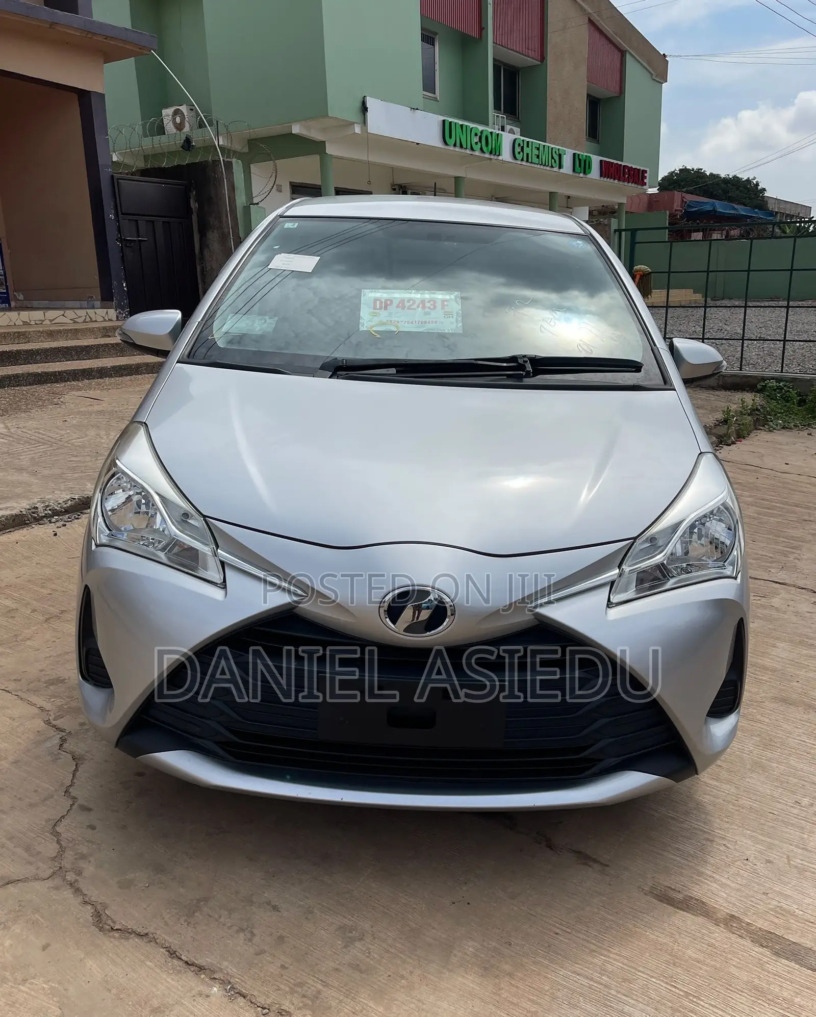 Toyota Vitz 1.3 AWD 3dr 2017 Silver