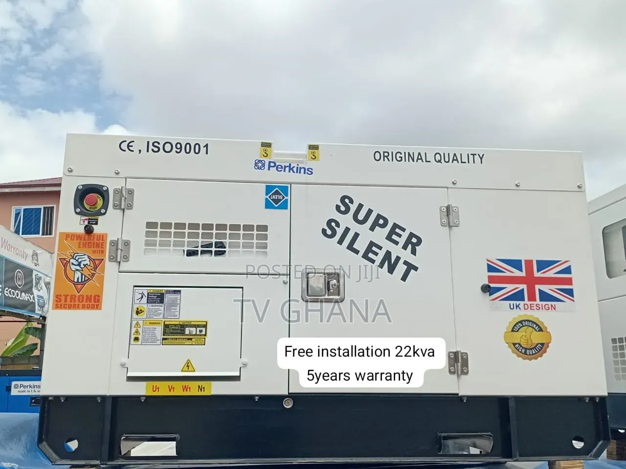 Affordable Perkins 22KVA Diesel Generator – Powerful Heavy Duty 22kva