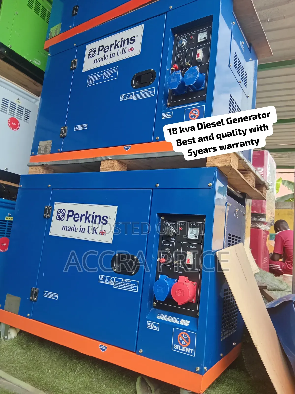 Brand New 15KVA Diesel Power Generator – Heavy Duty Performance