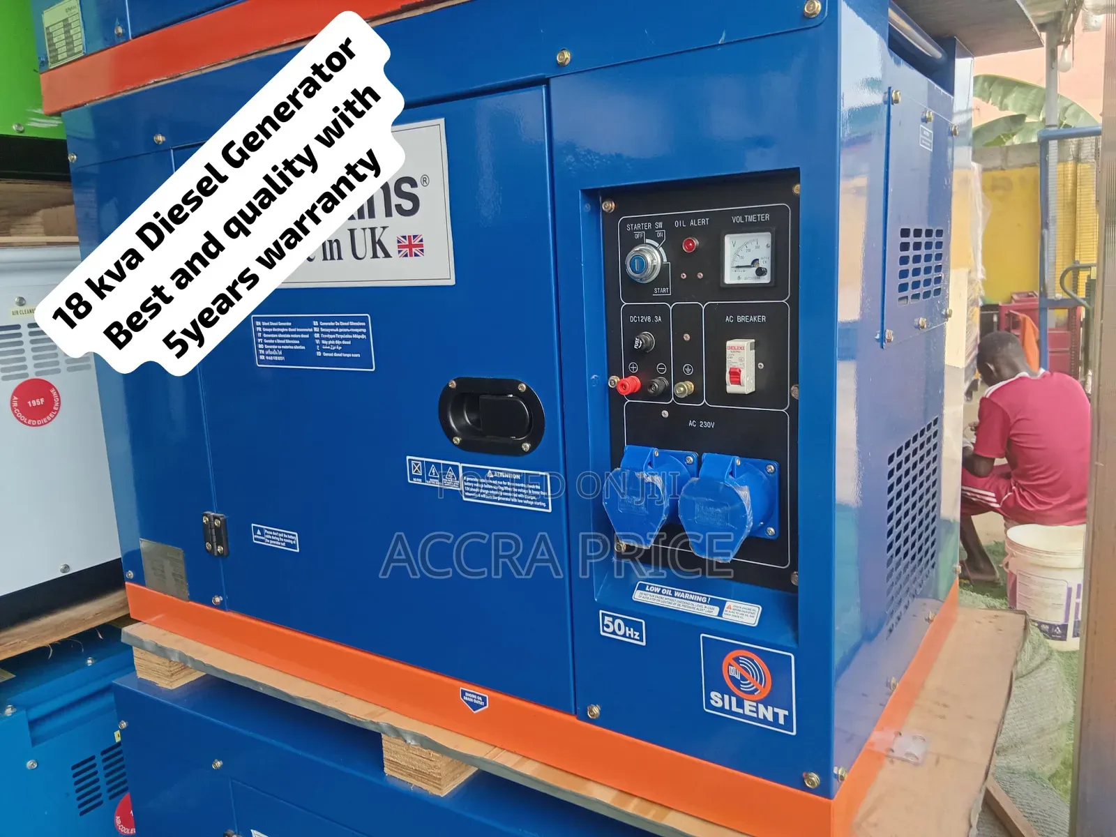 Brand New 15KVA Diesel Power Generator – Heavy Duty Performance