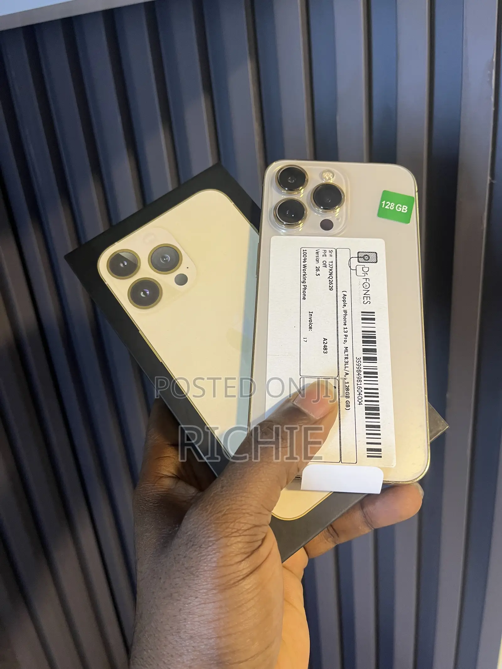 New Apple iPhone 13 Pro 256 GB Gold