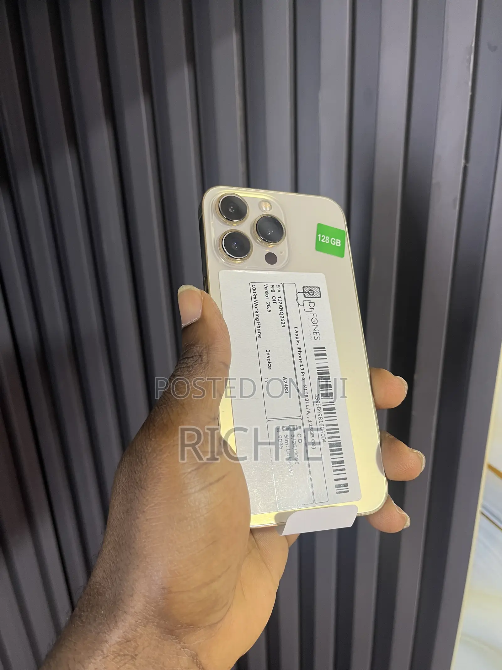 New Apple iPhone 13 Pro 256 GB Gold