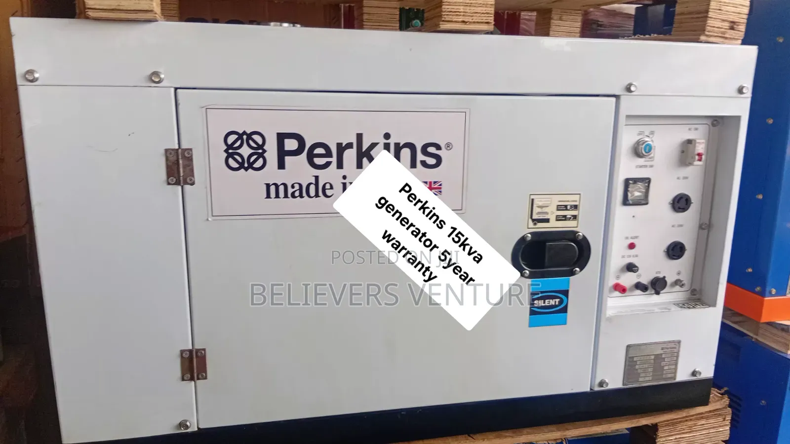 Perkins 15KVA Diesel Genset – Durable, Powerful Reliable