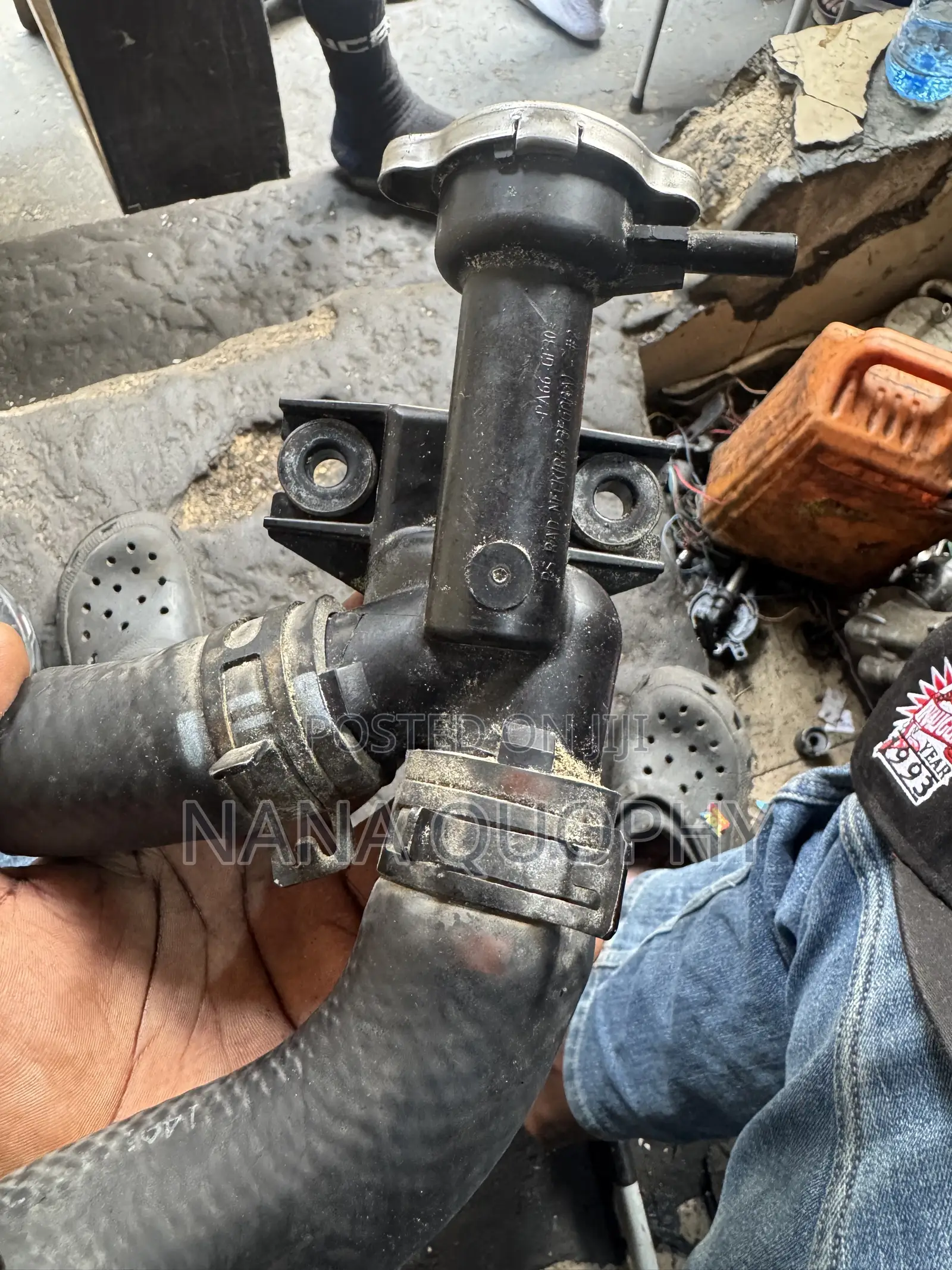 Engine Coolant Radiator Filler Neck